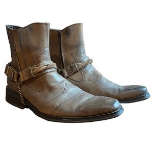 Steve Madden Men’s Leather Chaoss Boots